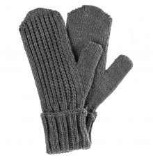 Варежки Nordkyn, серый меланж (эбонит)