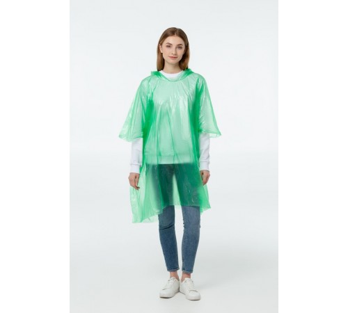 Дождевик-пончо RainProof, зеленый Дождевик-пончо RainProof, зеленый