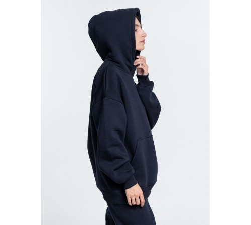 Худи Kulonga Oversize, темно-синее (кобальт)