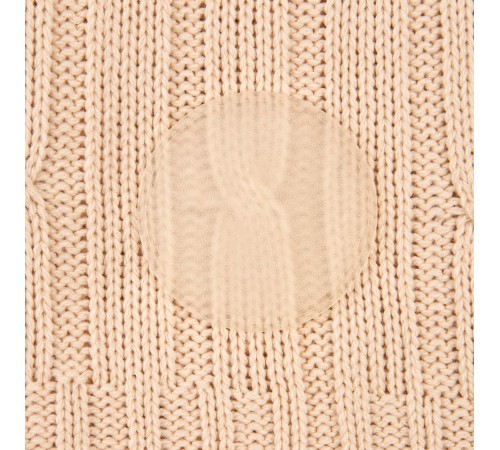 Лейбл из ПВХ Dzeta Round, L, прозрачный