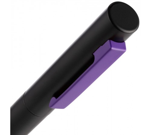 Ручка шариковая Inkolor, черная с фиолетовым Ручка шариковая Inkolor, черная с фиолетовым