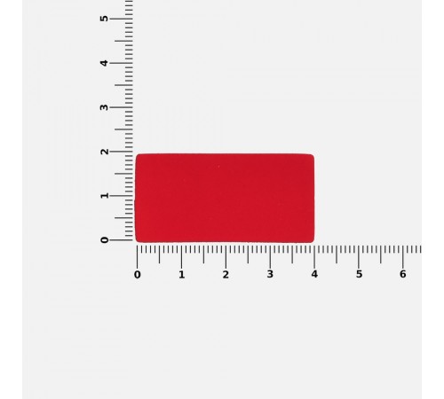 Лейбл Listra Soft Touch, XS, красный