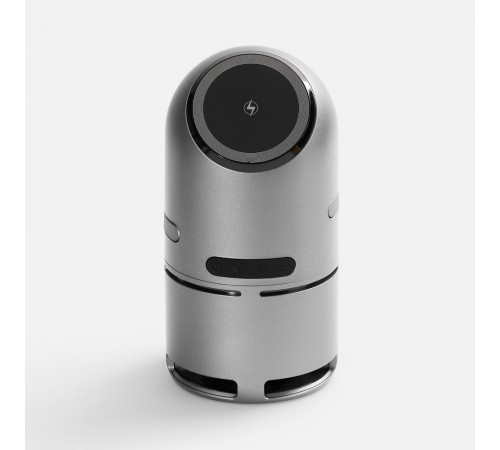 Bluetooth-колонка с беспроводной зарядкой Droid, серая