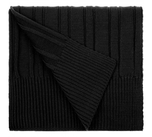 Шарф Knit Beat, черный