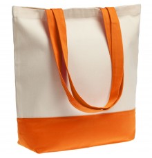 Холщовая сумка Shopaholic, оранжевая