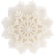 Свеча Snowflame 1, белая, 8 см