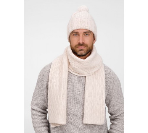 Шапка Frissonelle, жемчужно-белая