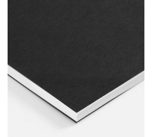 Блокнот Salvador в клетку, черный ver.2