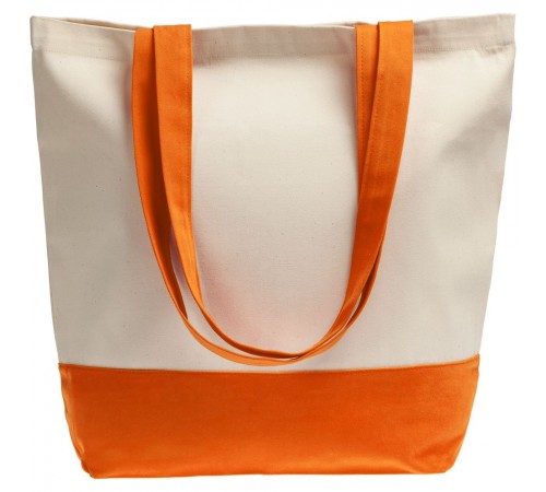 Холщовая сумка Shopaholic, оранжевая