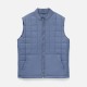 Жилет унисекс Warmbridge, синий (джинс)