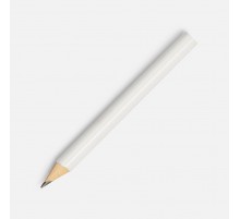 Карандаш простой Mini, белый