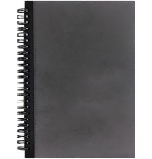 Ежедневник Notera Maxi, недатированный, серый