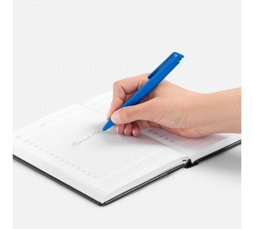 Ручка шариковая Senator Kantaro, матовая, синяя