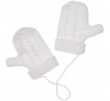 Игрушка на елку «Рукавички», белые