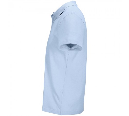Рубашка поло унисекс Pulse, голубая