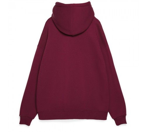 Худи Kulonga Oversize, бордовое