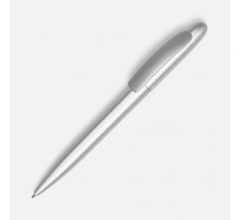Ручка шариковая Moor Silver, серебристый металлик
