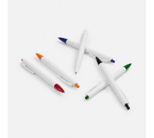 Ручка шариковая Tick, белая