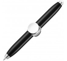Ручка-спиннер Flipen с фонариком, черная