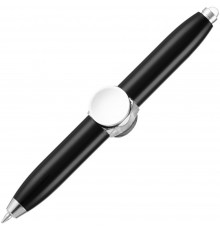 Ручка-спиннер Flipen с фонариком, черная