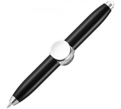Ручка-спиннер Flipen с фонариком, черная