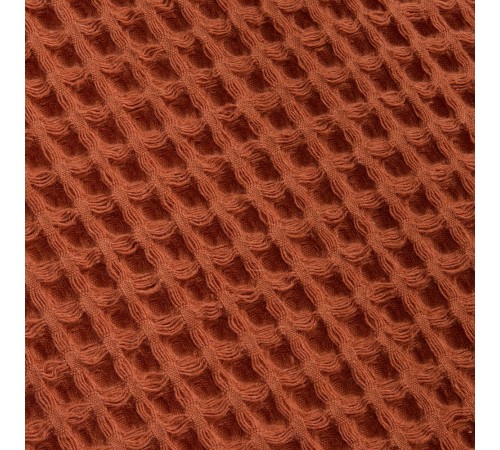 Плед вафельный Elenglect, оранжевый