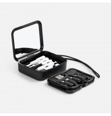 Набор для ухода за гаджетами с беспроводной зарядкой Rules, черный