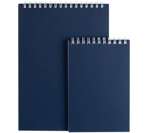 Блокнот Dali в клетку, синий