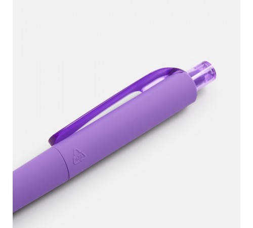 Ручка шариковая Prodir DS8 PRR-T Soft Touch, фиолетовая