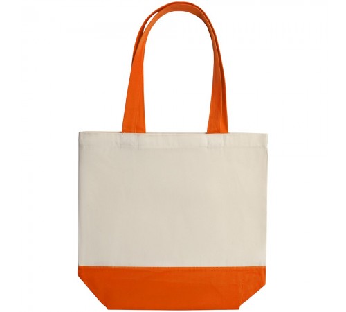 Холщовая сумка Shopaholic, оранжевая