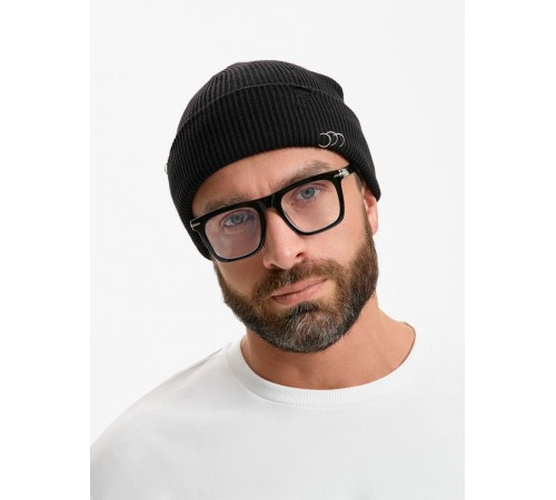 Шапка Ribelle, черная