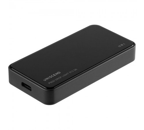 Внешний SSD диск Drop Light, с подсветкой гравировки, 512 Гб