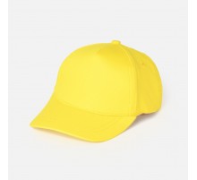 Бейсболка Basic, желтая