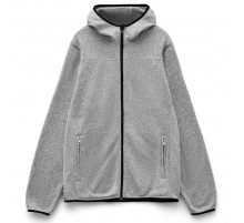 Куртка с капюшоном унисекс Gotland, серая