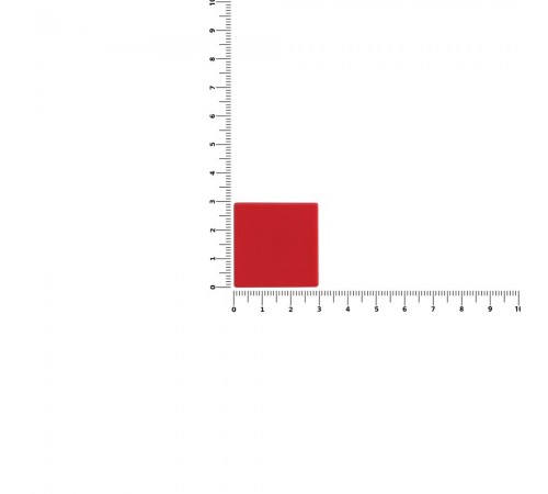 Джибитс из ПВХ «Квадрат», красный