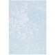 Плед Winterflake, бело-голубой с люрексом