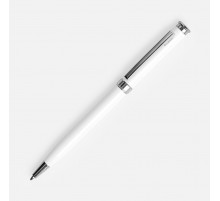 Ручка шариковая Finn Chrome, белая