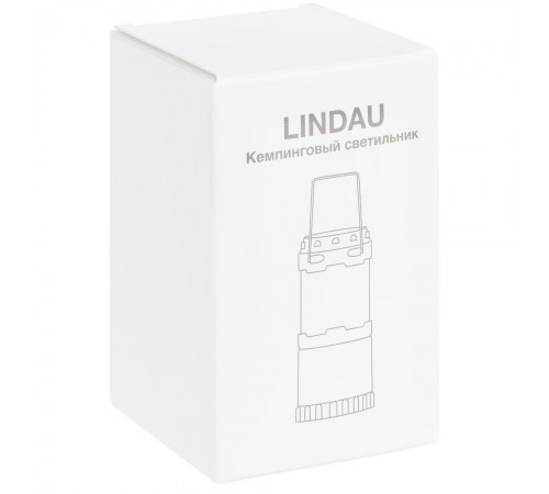 Кемпинговый фонарь Lindau, серебристый