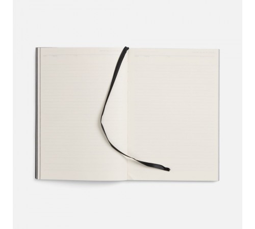 Ежедневник Flat, недатированный, черный