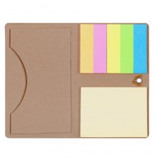 Футляр для визитки Eco Holder со стикерами, крафт