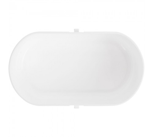 Ланчбокс Lunch Break, белый с черным