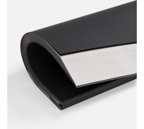 Ежедневник Flat, недатированный, черный