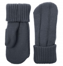 Варежки Knit Beat, серые (графит)