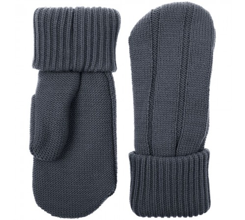 Варежки Knit Beat, серые (графит)