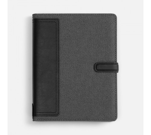 Ежедневник-органайзер Twill, недатированный, черный