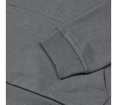 Толстовка с капюшоном унисекс Hoodie, серая (стальная)