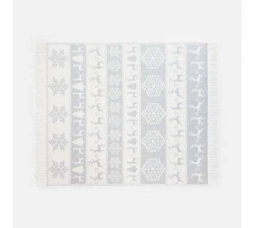 Плед «Скандинавия», серый