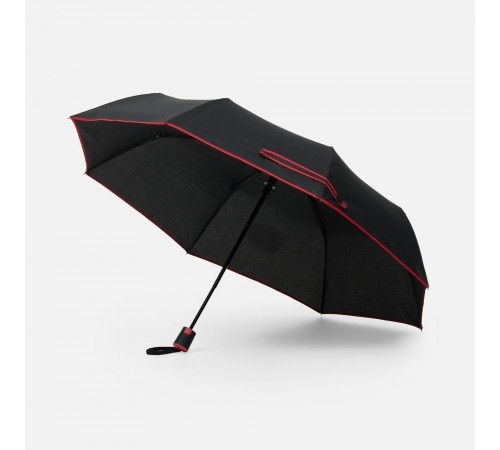 Зонт складной Edgeline, красный