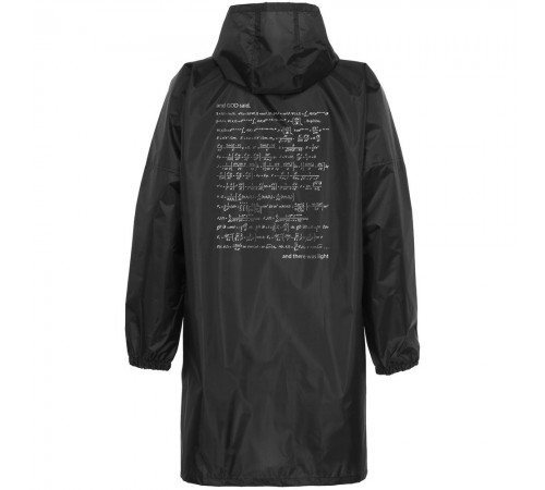 Дождевик «Да будет свет», черный