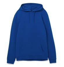 Толстовка с капюшоном унисекс Hoodie, ярко-синяя